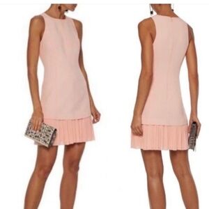 cinq a sept Catriona Pleated Hem Dress